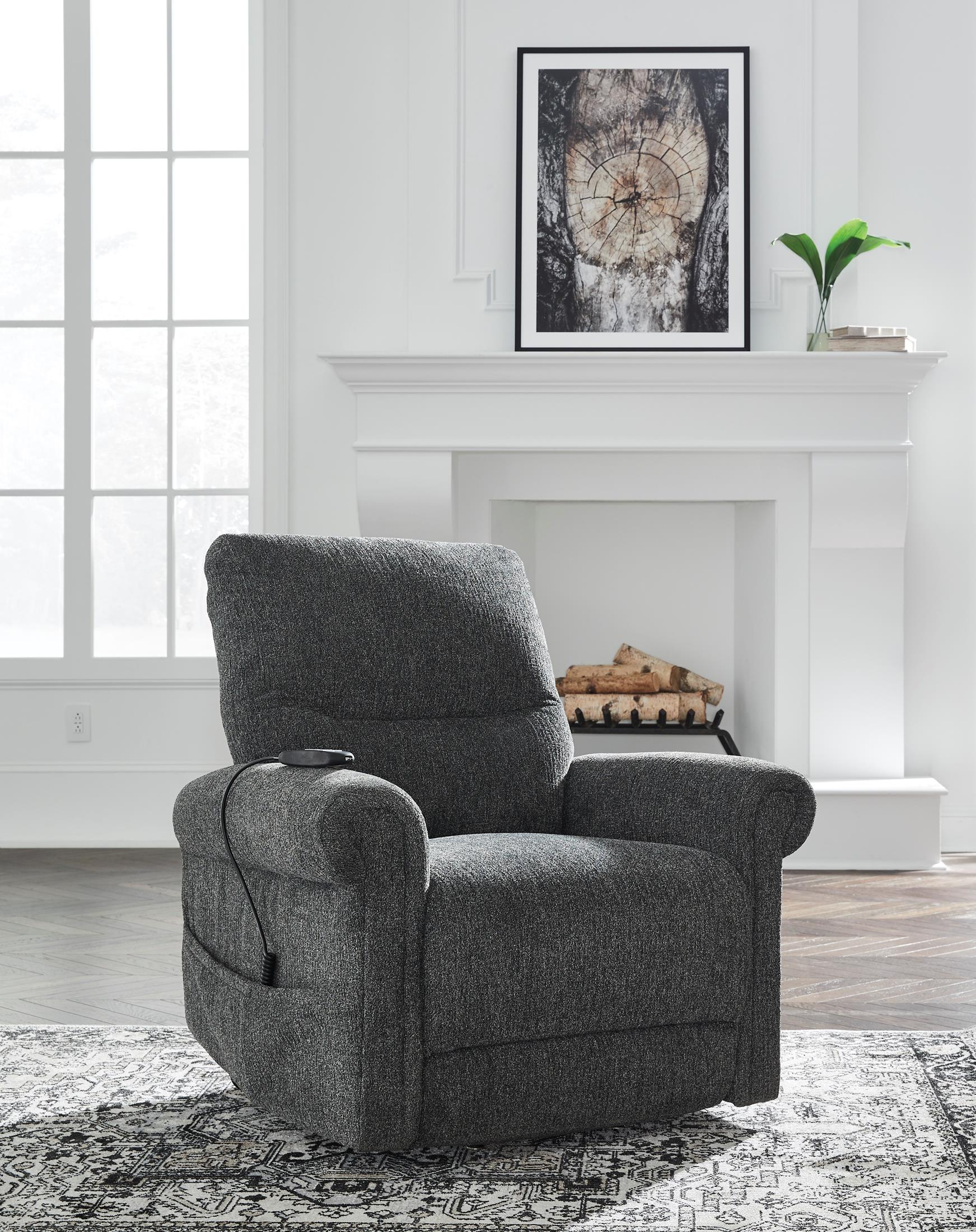 Aureta Power Lift Recliner - Reclining