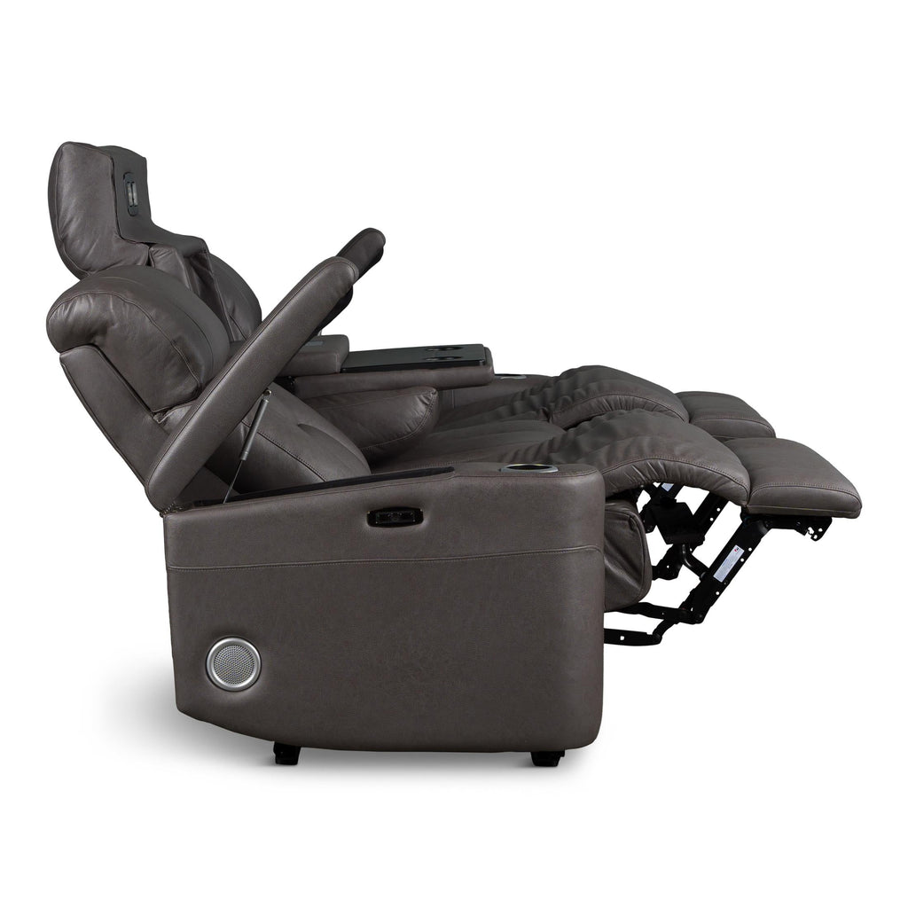 Fowler Power Sofa with Drop Down Table - Fabric