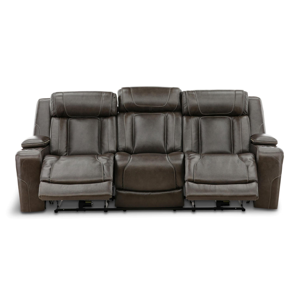 Denver Power Reclining Sofa - Leather