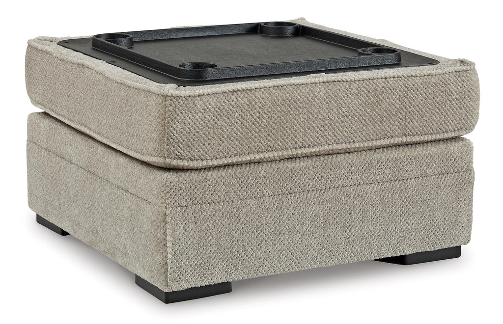 Calnita Ottoman With Storage - Fabric