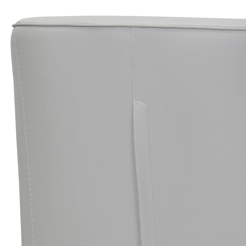 Whitney Leather Swivel Chair - Fabric