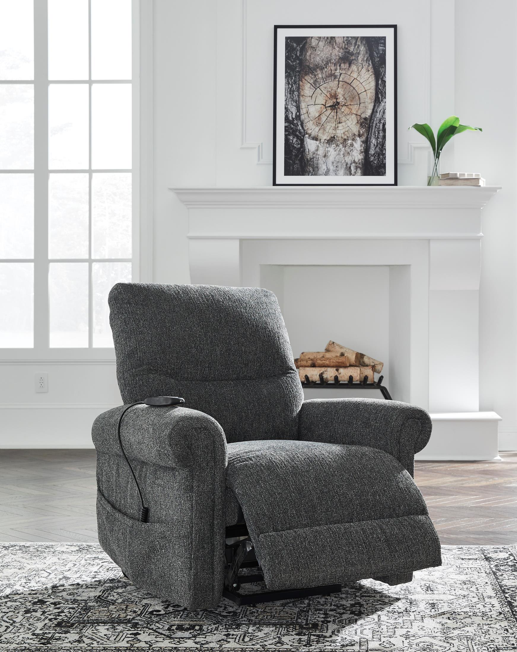 Aureta Power Lift Recliner - Reclining