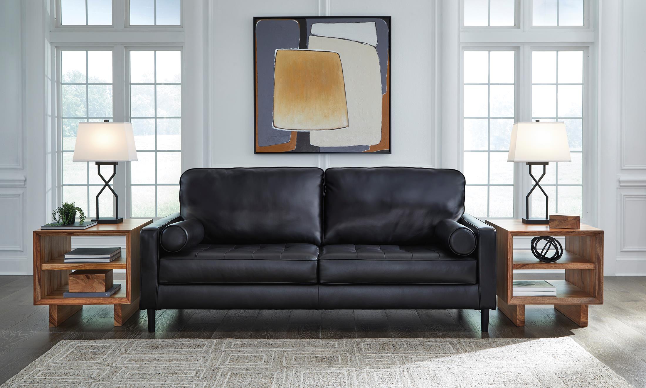 Bryceview Leather Sofa - Indoor