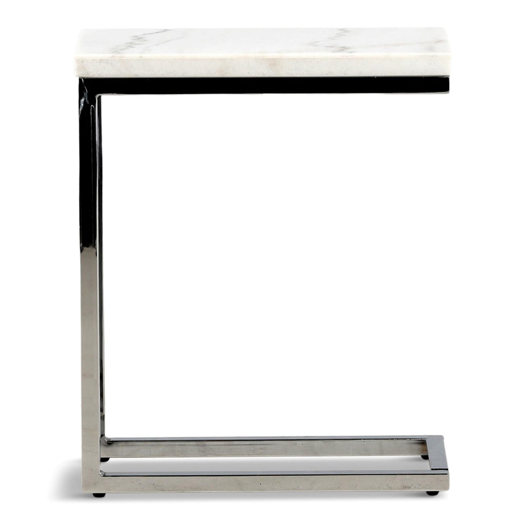 Casablanca Marble Top Chairside Table - End Table