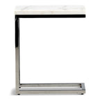 Casablanca Marble Top Chairside Table - End Table