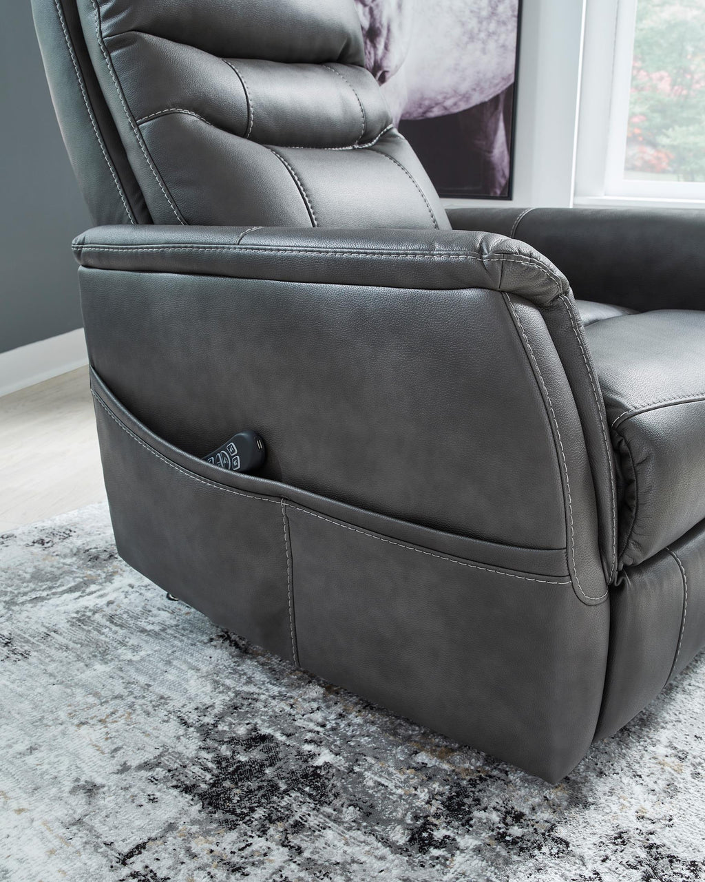 Strawbill Power Lift Recliner - Reclining
