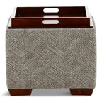Leo Storage Ottoman with Tray