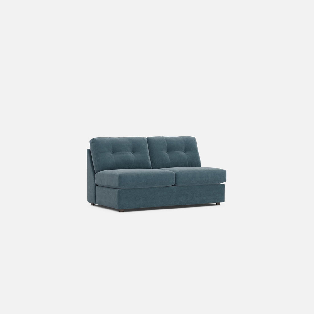 Modular One Armless Full Innerspring Sleeper Sofa - Fabric