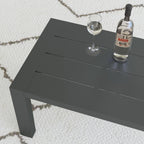 Grayton Outdoor Aluminum Coffee Table - Indoor