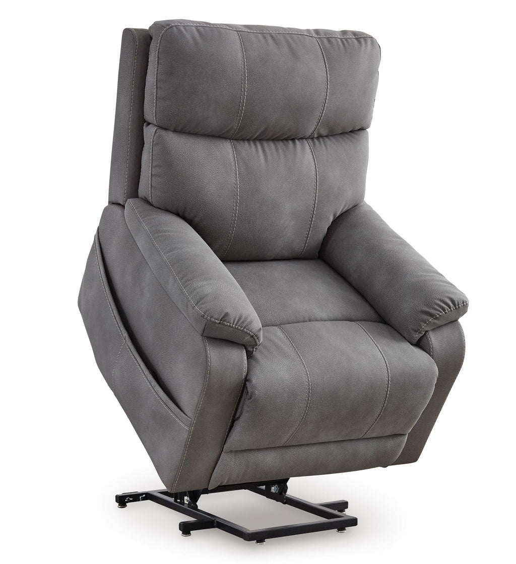 Next-Gen Durapella Power Lift Recliner - Reclining