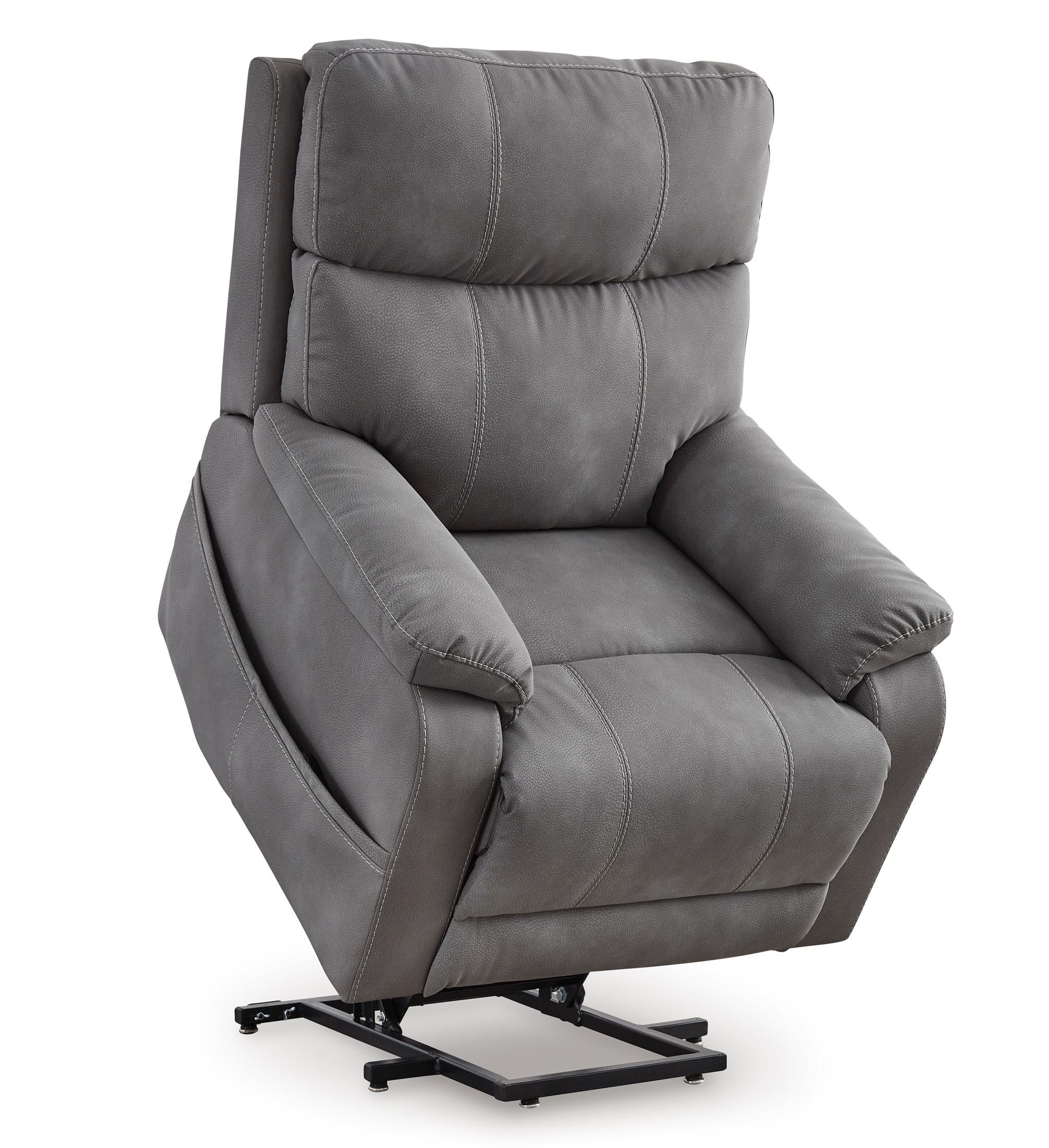 Next-Gen Durapella Power Lift Recliner - Reclining
