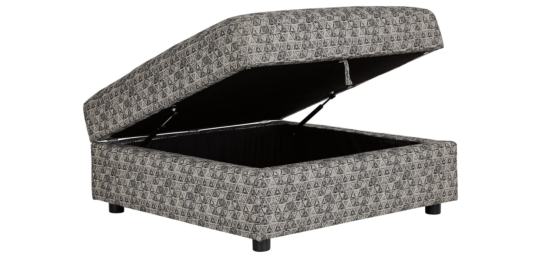 Kellway Storage Ottoman - Fabric