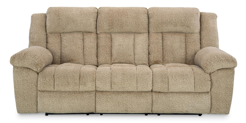 Tip-Off Power Reclining Sofa - Wheat