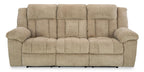 Tip-Off Power Reclining Sofa - Wheat