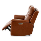 Adrian Leather Power Reclining Loveseat - Indoor