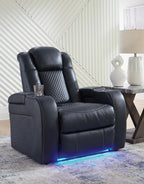 Fyne-Dyme Dual Power Recliner - Fabric