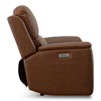 Carmen Leather Power Recliner - Reclining