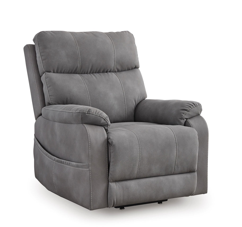 Next-Gen Durapella Power Lift Recliner - Reclining