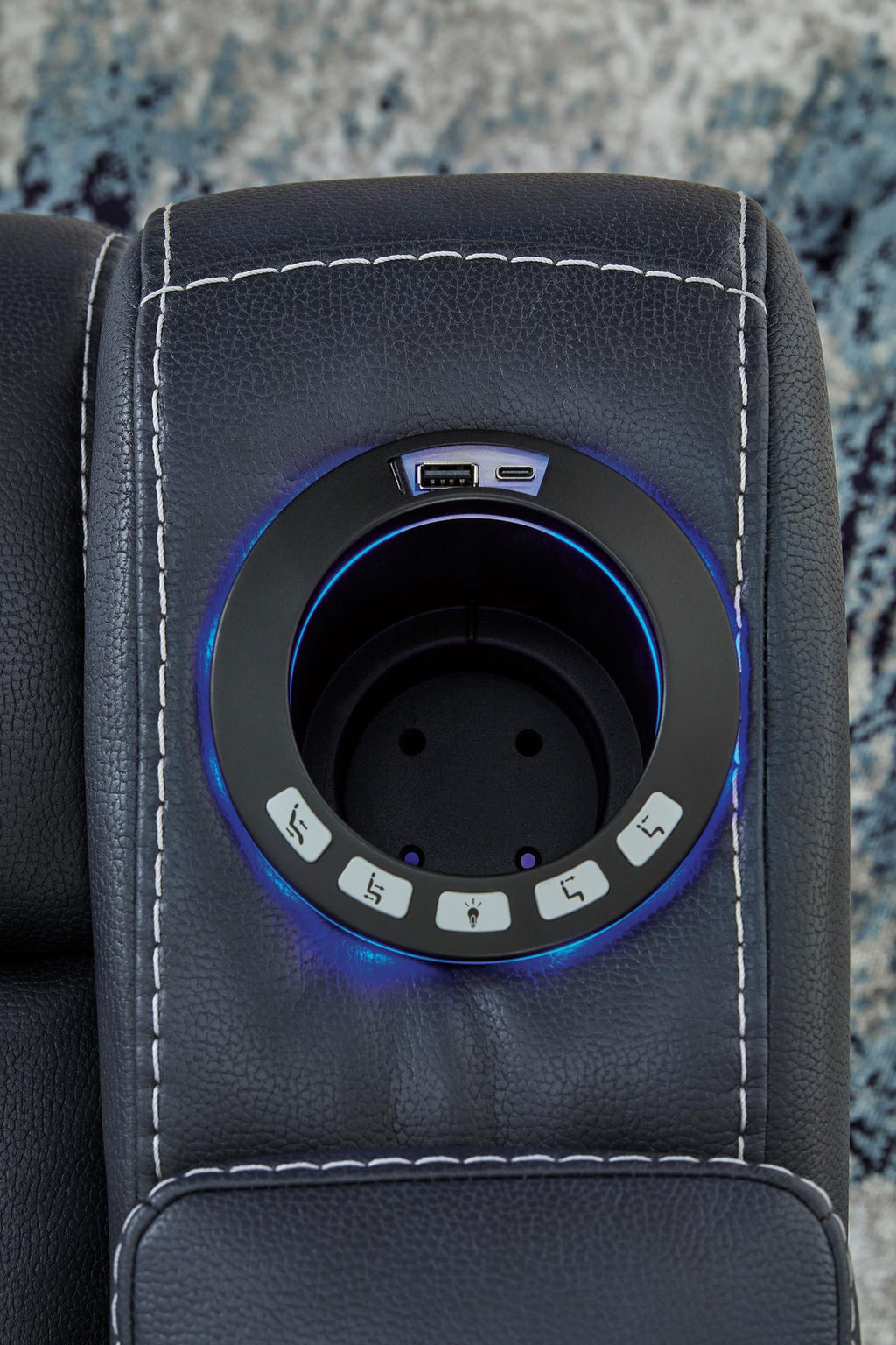 Feazada Power Rocker Recliner - Fabric