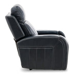 Hampton Leather Power Recliner - Reclining