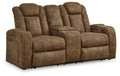 Wolfridge Power Reclining Loveseat - Fabric