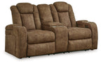 Wolfridge Power Reclining Loveseat - Fabric