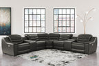 Center Line 7-Piece Power Reclining Sectional - Set