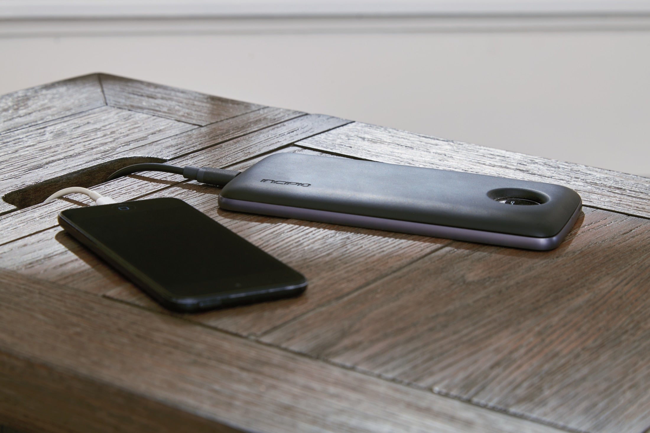 Tyler Creek Chairside End Table with USB Ports and Outlets - Indoor