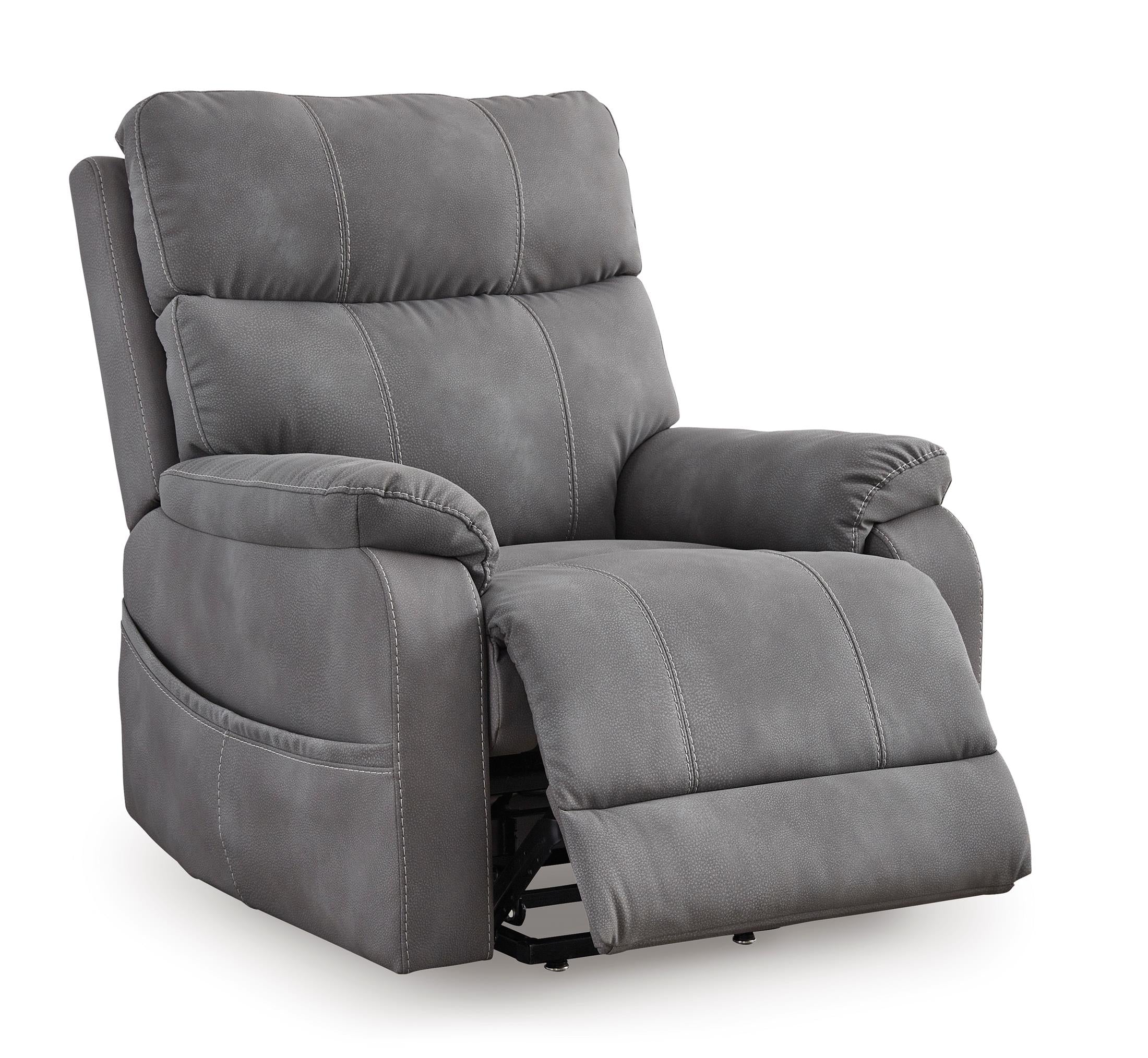 Next-Gen Durapella Power Lift Recliner - Reclining