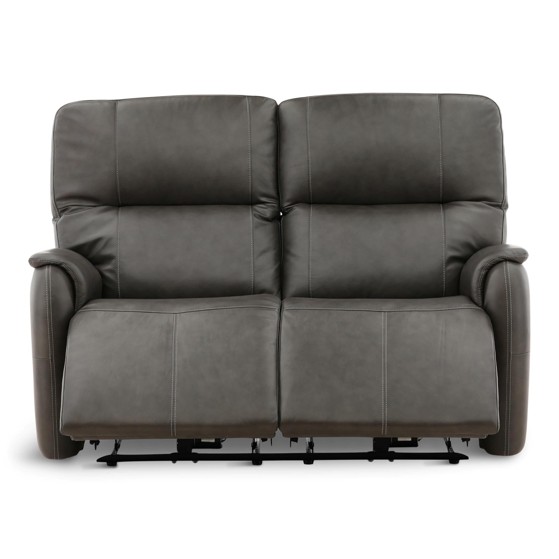 Walker Leather Power Reclining Loveseat - Indoor