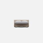 Modular One Armless Full Memory Foam Sleeper Sofa - Fabric