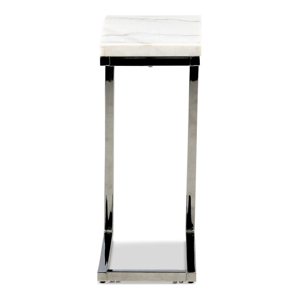 Casablanca Marble Top Chairside Table - End Table
