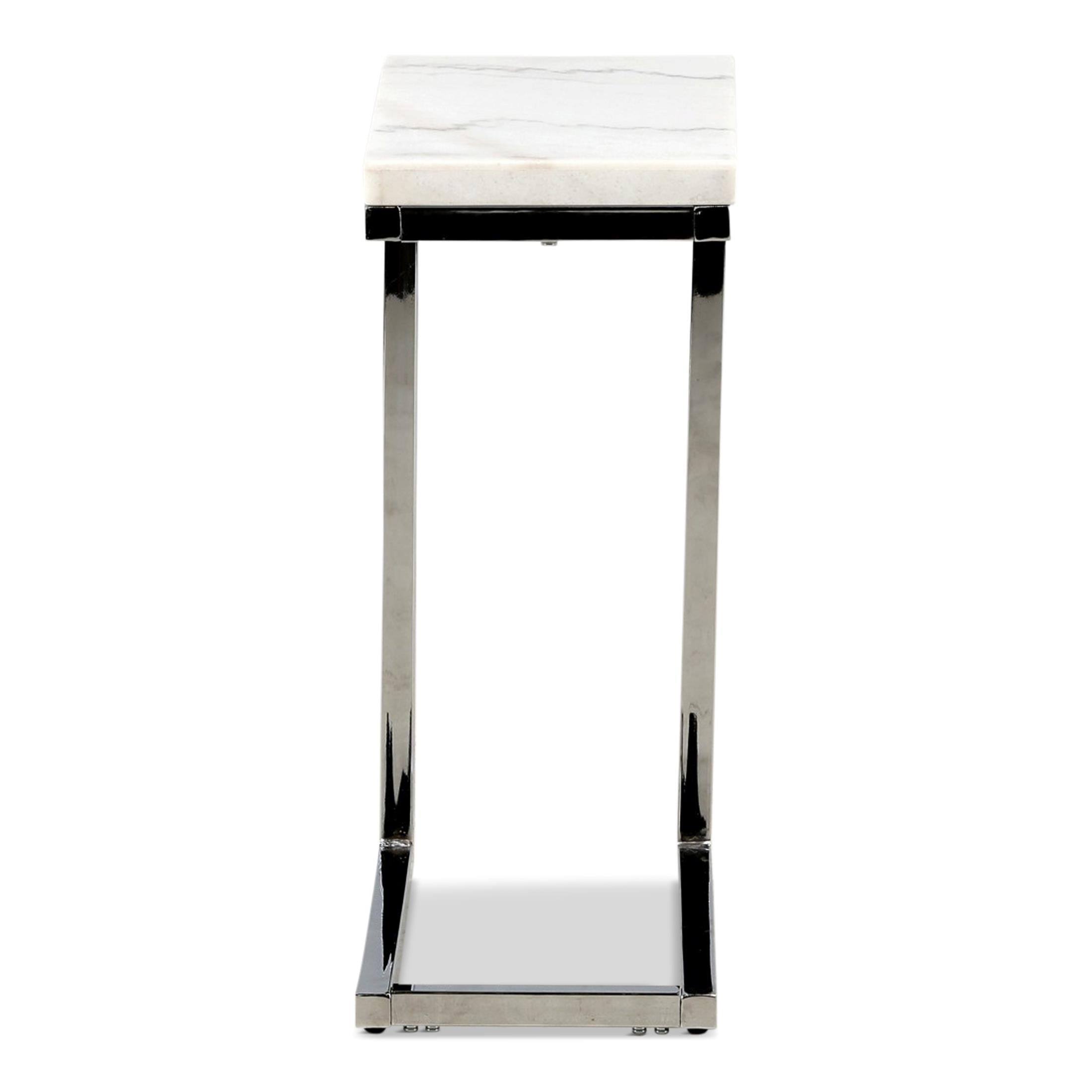 Casablanca Marble Top Chairside Table - End Table