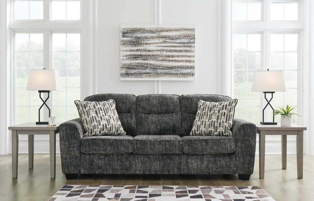 Lonoke Sofa - Gunmetal