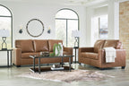 Bolsena Leather Loveseat - Indoor