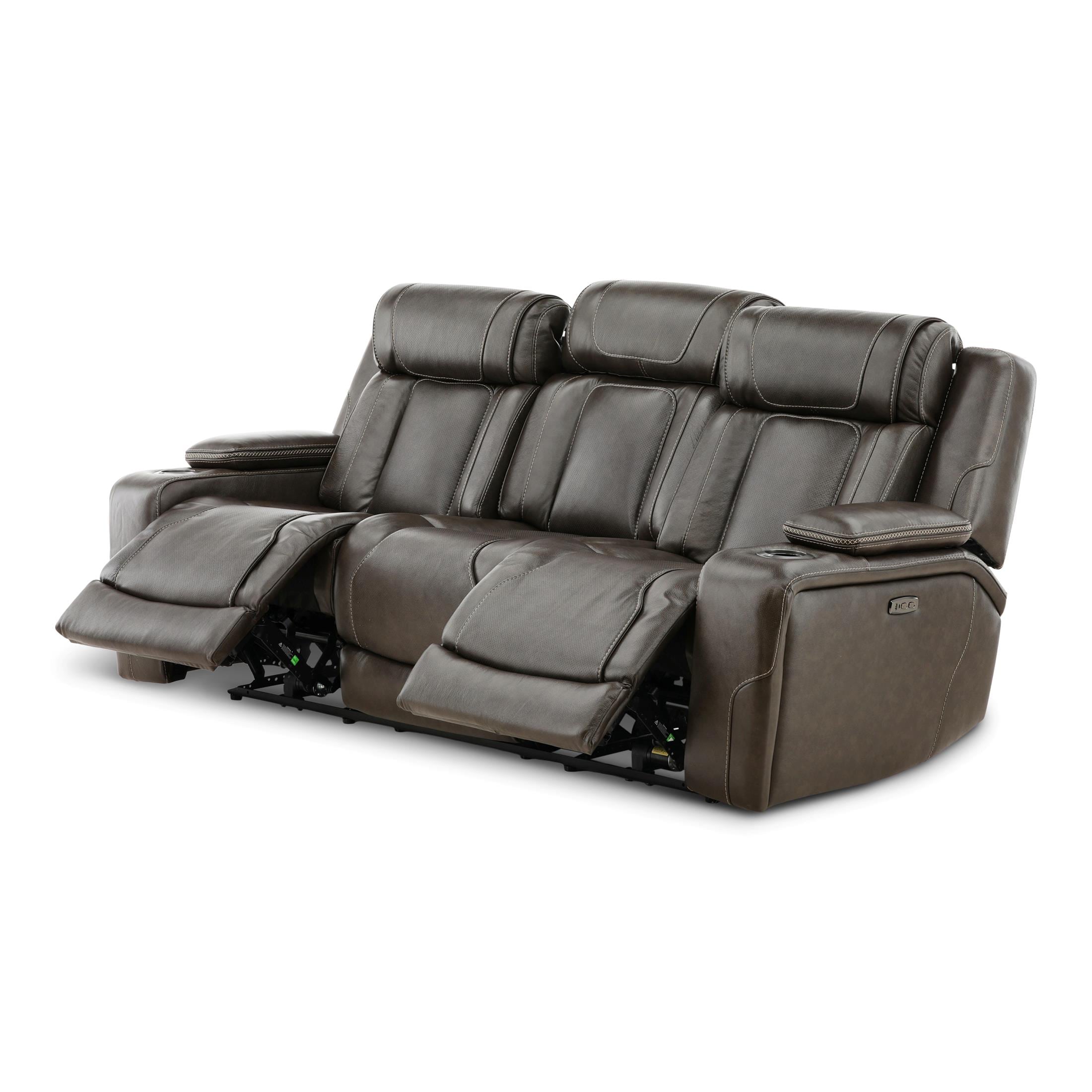 Denver Power Reclining Sofa - Leather