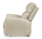 Dahlmoore Leather Power Rocker Recliner - Fabric