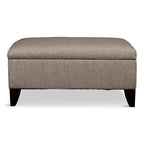 Enfield Storage Ottoman - Fabric