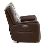 Walker Leather Power Reclining Loveseat - Indoor