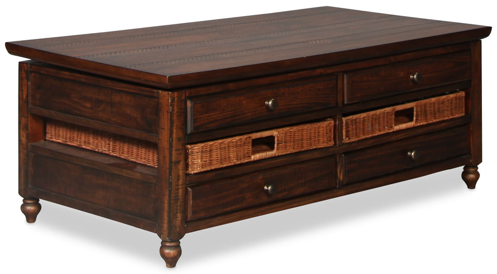 Cottage Lift-Top Coffee Table - Indoor