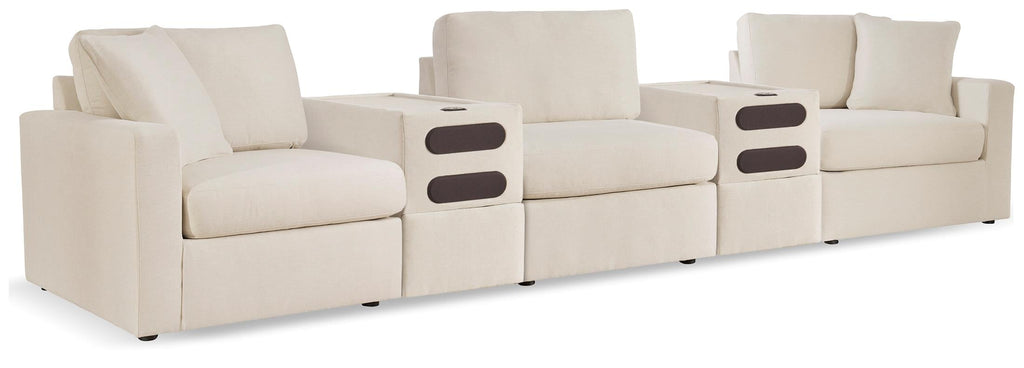 Modmax 5-Piece Sectional with Double Audio Console