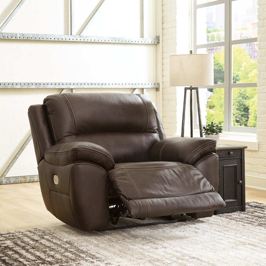 Dunleith Power Recliner - Leather