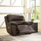 Dunleith Power Recliner - Leather
