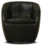 Owen Swivel Chair - Leather