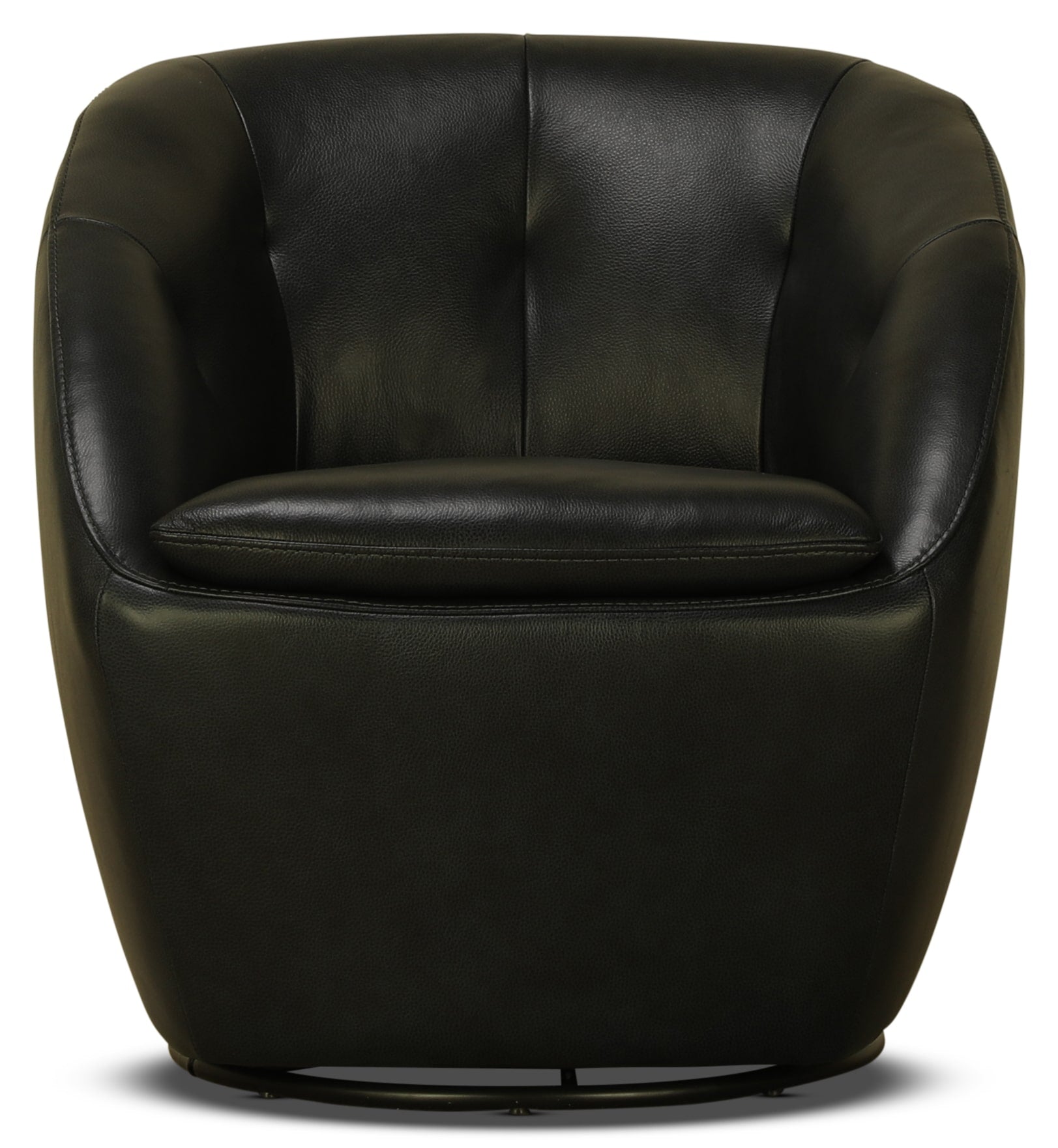 Owen Swivel Chair - Leather
