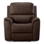 Carmen Leather Power Recliner - Reclining
