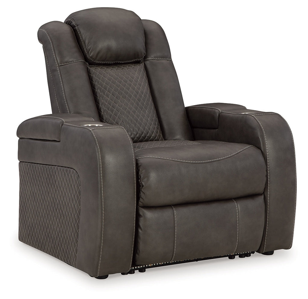 Fyne-Dyme Dual Power Recliner - Fabric
