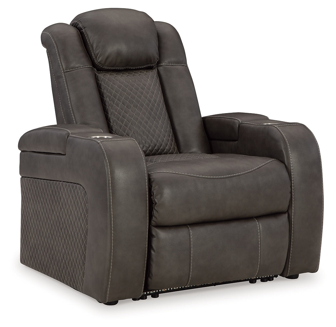 Fyne-Dyme Dual Power Recliner - Fabric