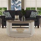 Melody Round Coffee Table with Casters - Indoor
