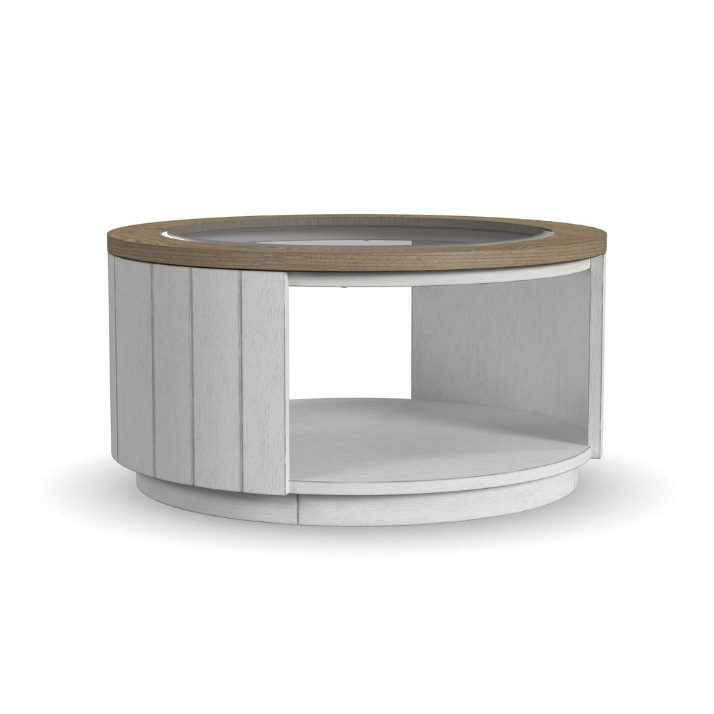 Melody Round Coffee Table with Casters - Indoor